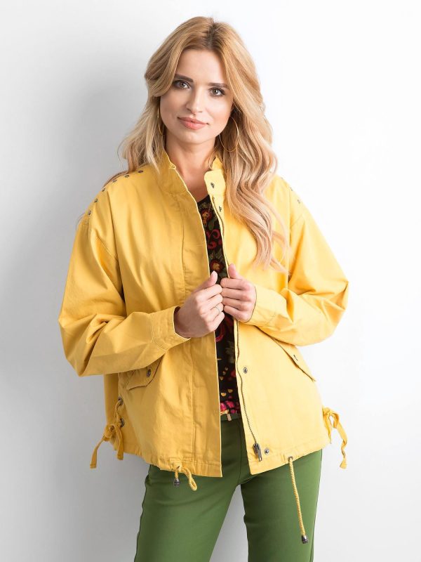 Wholesale Yellow oversize jacket