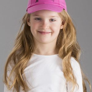 Wholesale Light pink baseball cap for girl HELLO KITTY