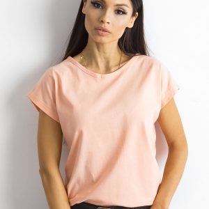 Wholesale Women's t-shirt peach