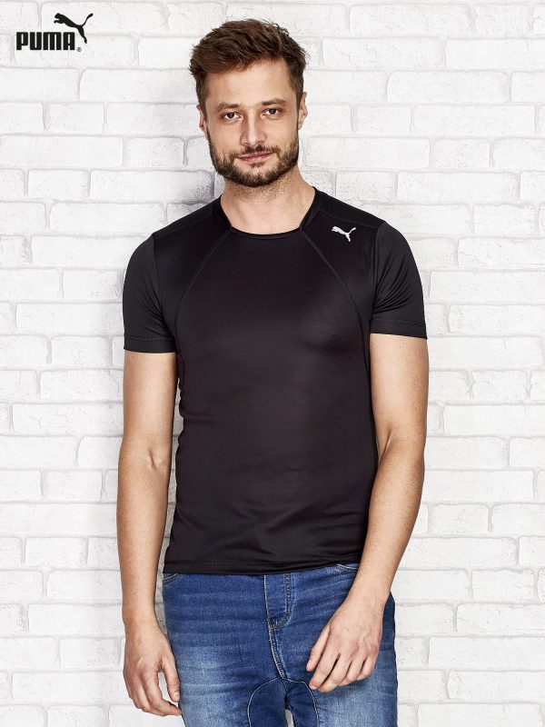 Wholesale PUMA Black T-shirt for men with stitching