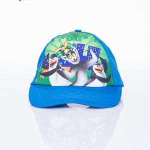 Wholesale Blue boy baseball cap PENGUINS FROM MADAGASCAR