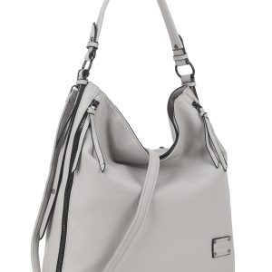 Wholesale Grey shopper bag in urban style LUIGISANTO