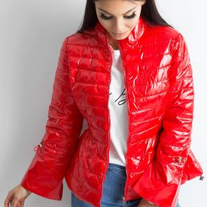 Wholesale Red jacket with wide sleeves