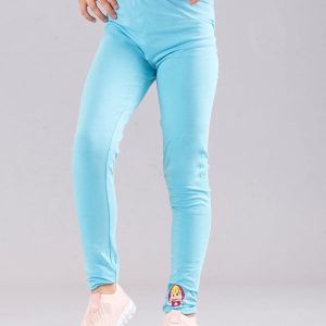 Wholesale Light blue girl leggings MASHA AND BEAR