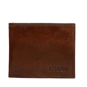 Wholesale Men's Brown Genuine Leather Wallet