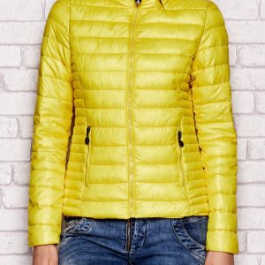 Wholesale Quilted Transition Jacket Yellow