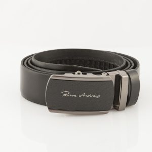 Wholesale Black Mens Belt With Decorative Buckle