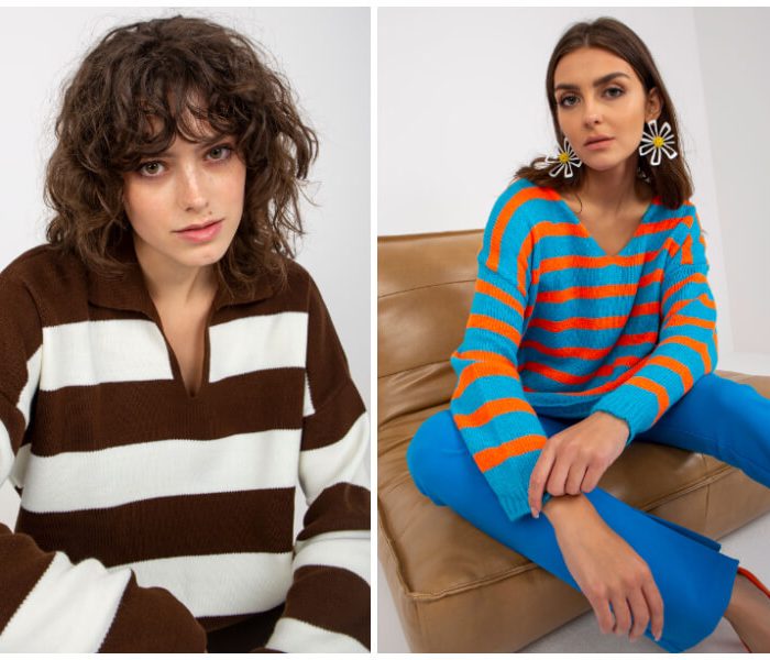 Women’s striped sweaters wholesale – meet the new trend