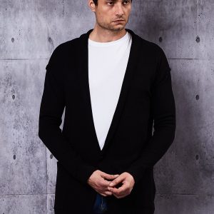 Wholesale Black sweatshirt for men with pockets