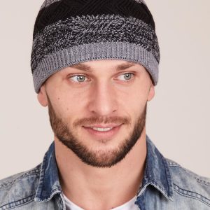 Wholesale Gray Men's Winter Hat