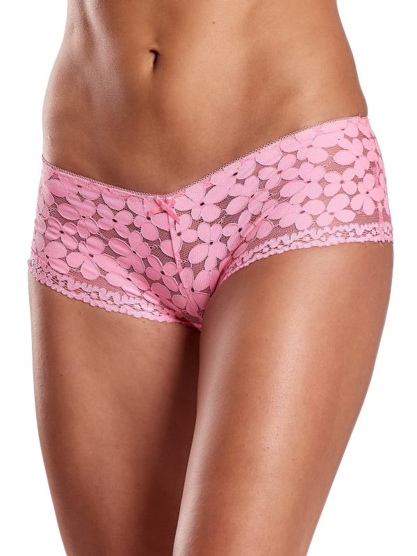 Wholesale Lace briefs shorts pink