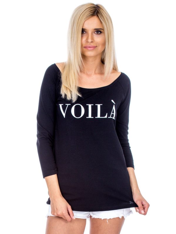 Wholesale VOILA black blouse