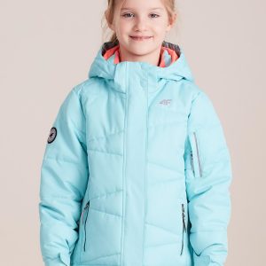 Wholesale 4F Mint Quilted Ski Jacket For Girl