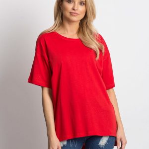 Wholesale Red Casual T-Shirt