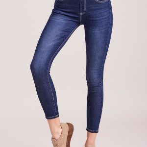 Wholesale Dark Blue Women's Jeggings