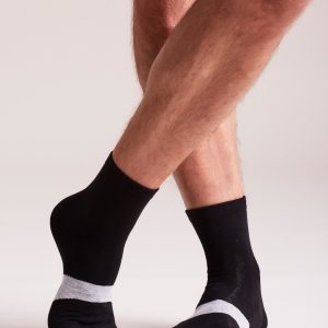 Wholesale Men's Socks with Contrast Module 5-Pack