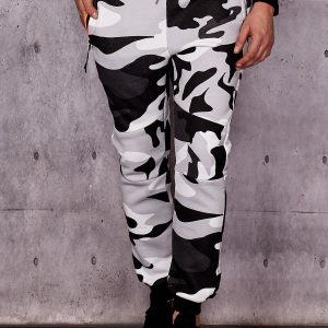 Wholesale Camo Pattern Men's Warmed Sweatpants