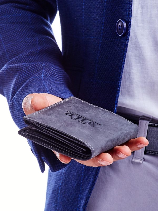 Wholesale Black puréed men's wallet