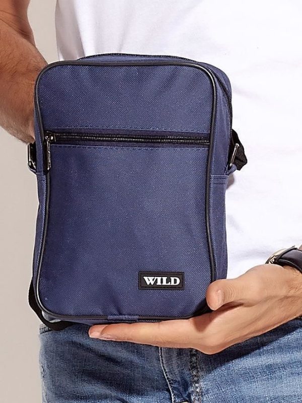 Wholesale Blue Mens Fabric Bag