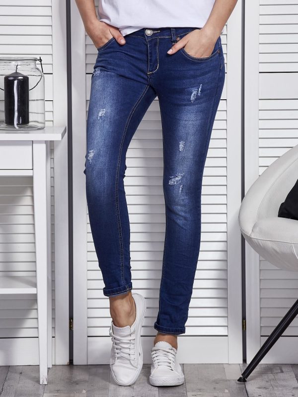 Wholesale Blue skinny jeans