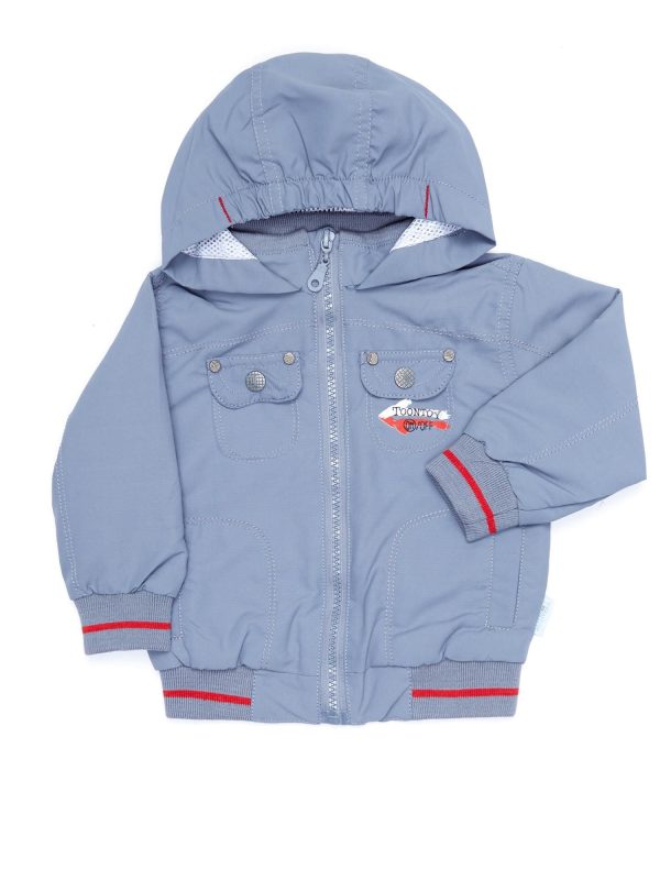 Wholesale Light gray jacket for boy