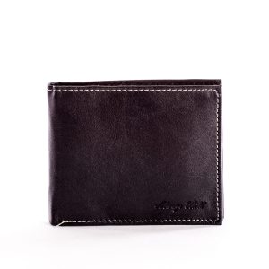 Wholesale Black Soft Leather Wallet For Man