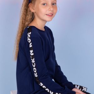 Wholesale Sweatshirt for girl navy blue