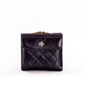 Wholesale Small Elegant Black Women's Wallet