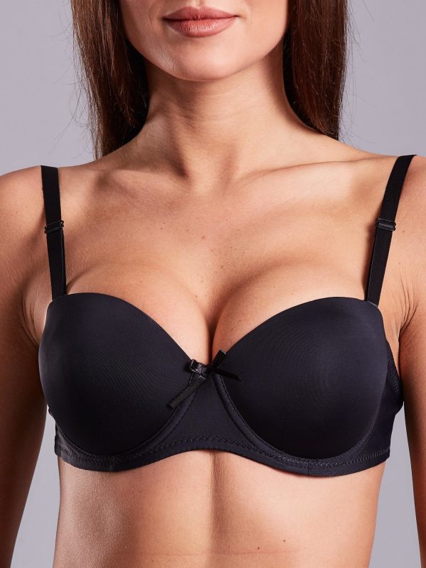 Wholesale Smooth Black Push Up Bra