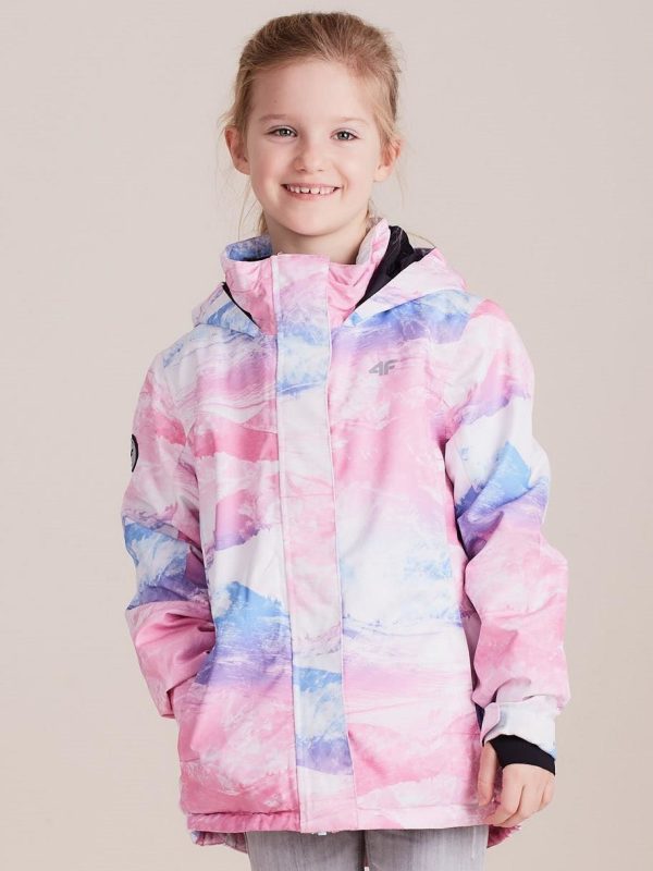 Wholesale 4F Colorful Ski Jacket For Girl