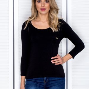 Wholesale Blouse black cut out