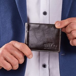 Wholesale Brown Horizontal Men's Wallet