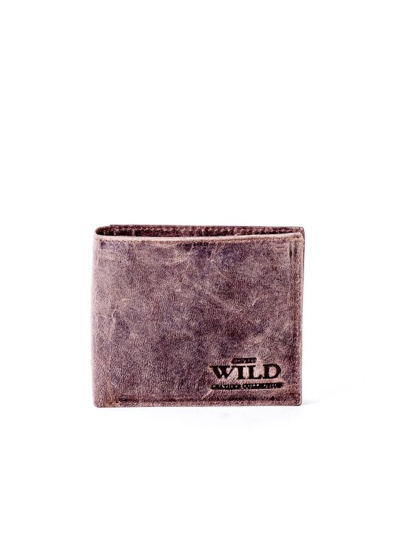 Wholesale Brown Soft Genuine Leather Men's Wallet