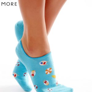 Wholesale MORE Socks short with summer motifs