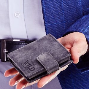 Wholesale Black Leather Wallet For Man