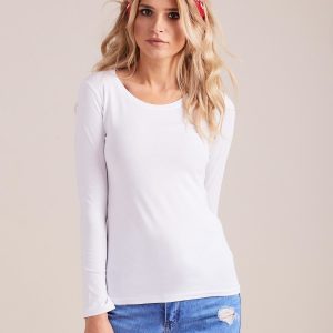 Wholesale Ecru Long Sleeve Blouse