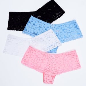 Wholesale Women's Briefs Set Boxer Briefs Lace 4-Pack