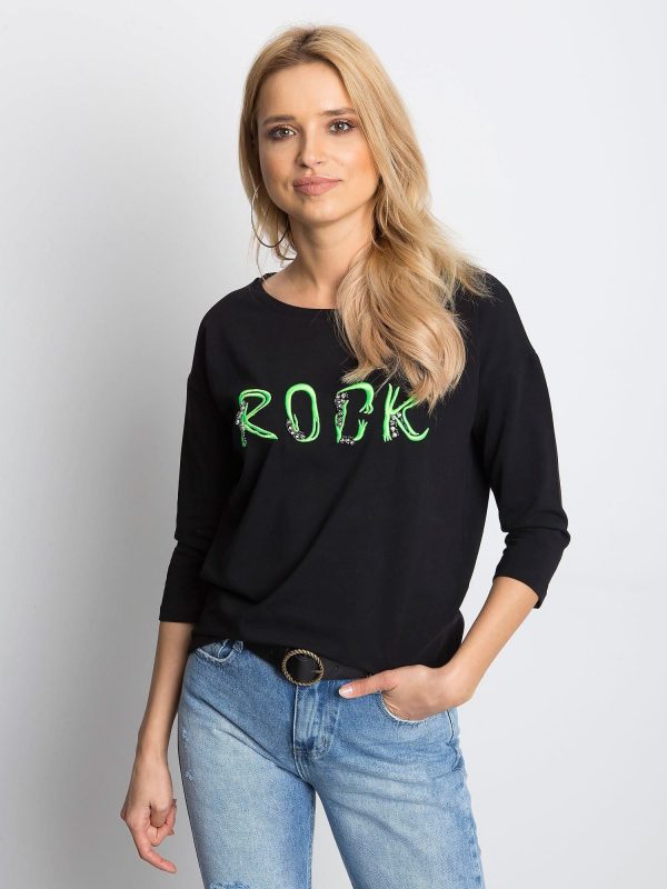 Wholesale BLACK BLOUSE ROCK