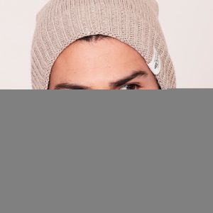 Wholesale Dark beige men's winter hat