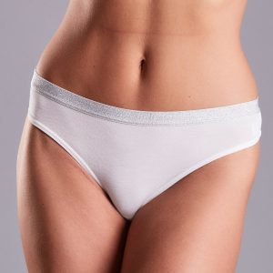 Wholesale White Cotton Thong