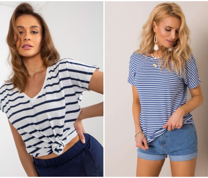 Striped T-shirts wholesale – a trend for the new season