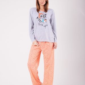 Wholesale Orange Printed Pyjamas