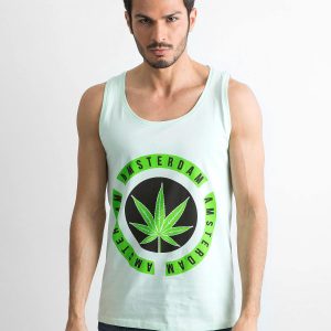 Wholesale Mint print men's top