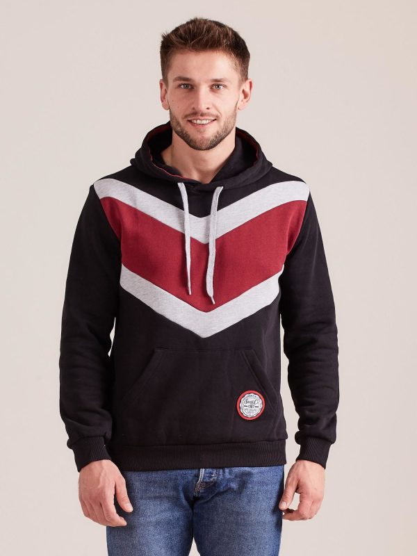 Wholesale Black Men's Hoodie