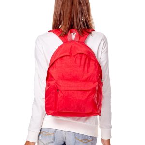 Wholesale Red Fabric Backpack