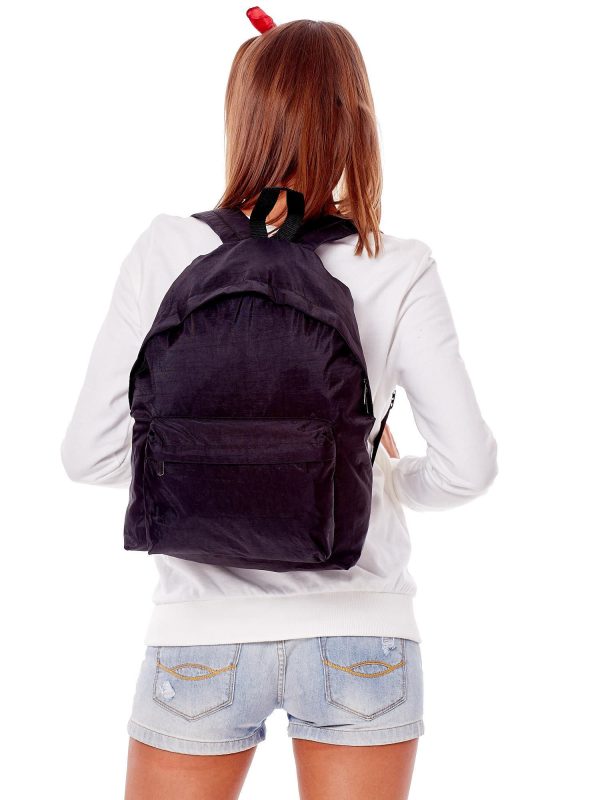 Wholesale Black Fabric Backpack