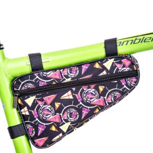 Wholesale Black Bicycle Sachet with Geometric Designs