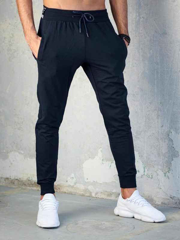 Wholesale Navy blue sweatpants for men