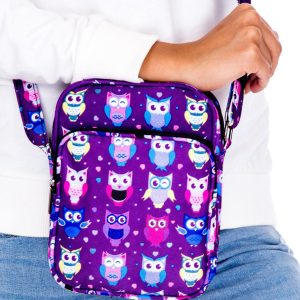 Wholesale Purple cloth mailman in owls