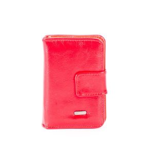 Wholesale Red eco leather ladies wallet